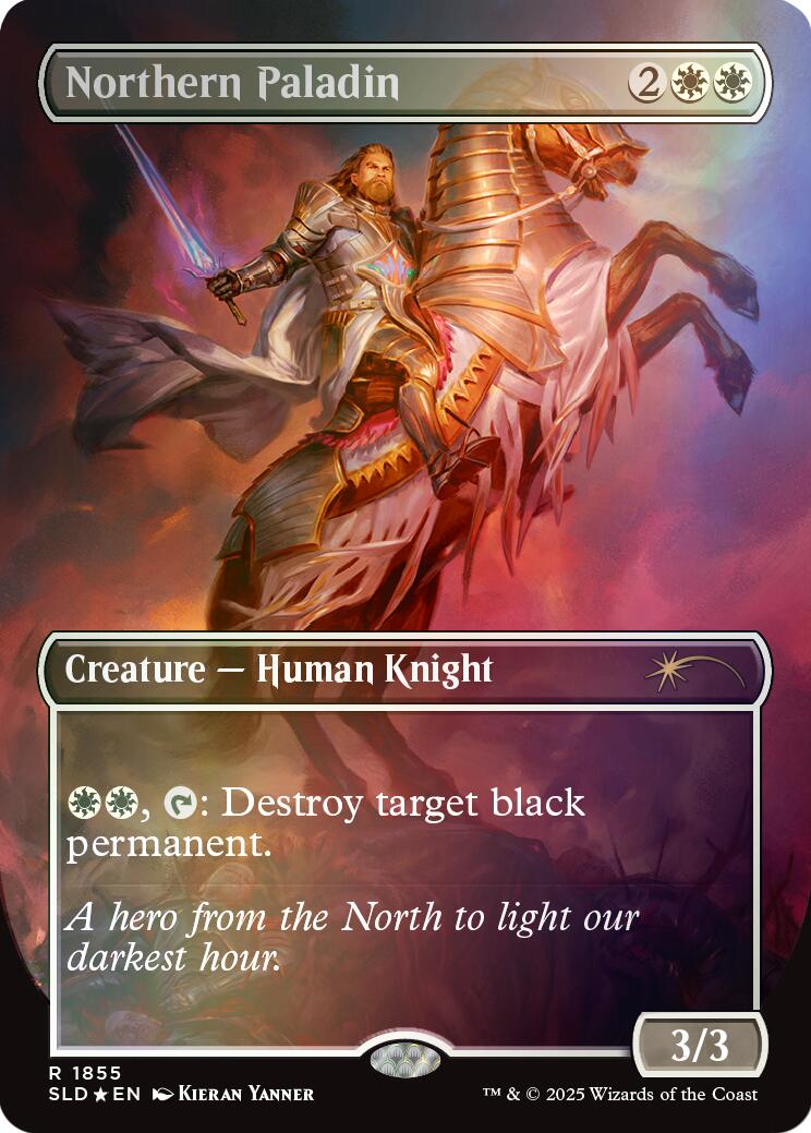 Northern Paladin (Rainbow Foil) [Secret Lair Drop Series] | Exor Games New Glasgow