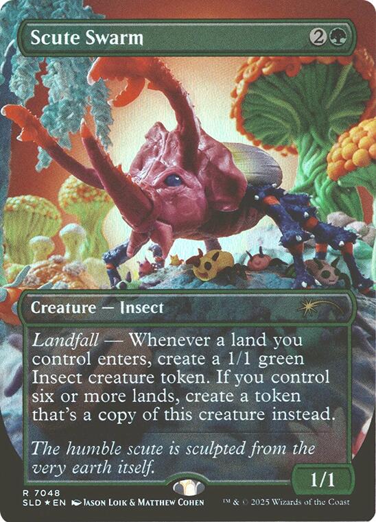 Scute Swarm (Rainbow Foil) [Secret Lair Drop Series] | Exor Games New Glasgow
