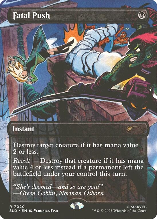 Fatal Push (7020) [Secret Lair Drop Series] | Exor Games New Glasgow