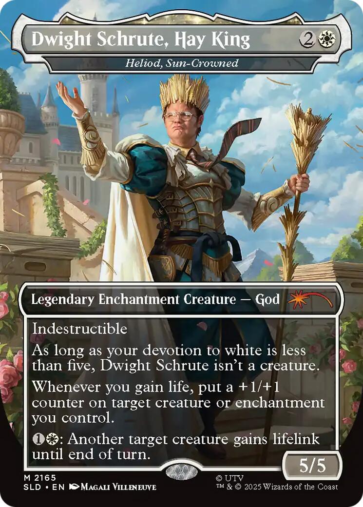 Dwight Schrute, Hay King - Heliod, Sun-Crowned [Secret Lair Drop Series] | Exor Games New Glasgow