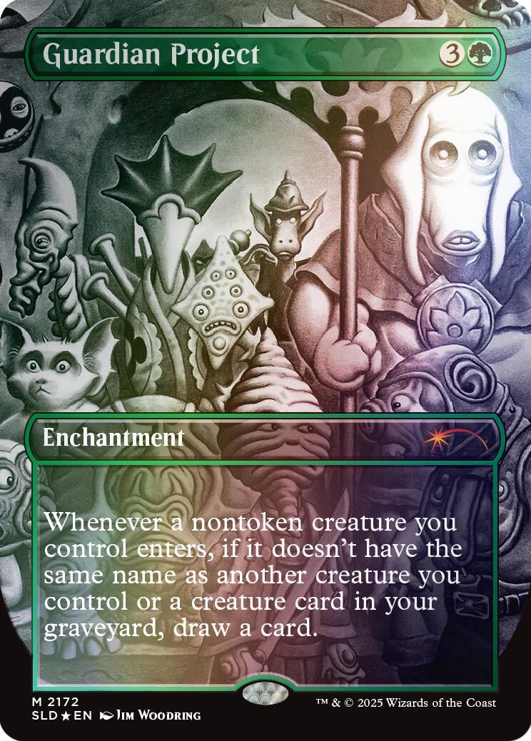 Guardian Project (Rainbow Foil) [Secret Lair Drop Series] | Exor Games New Glasgow