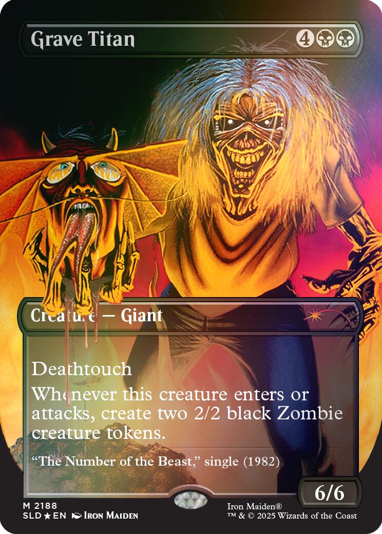 Grave Titan (2188) (Rainbow Foil) [Secret Lair Drop Series] | Exor Games New Glasgow