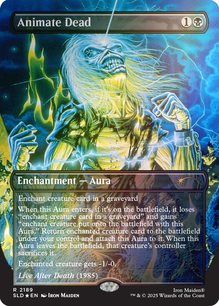Animate Dead (Rainbow Foil) [Secret Lair Drop Series] | Exor Games New Glasgow