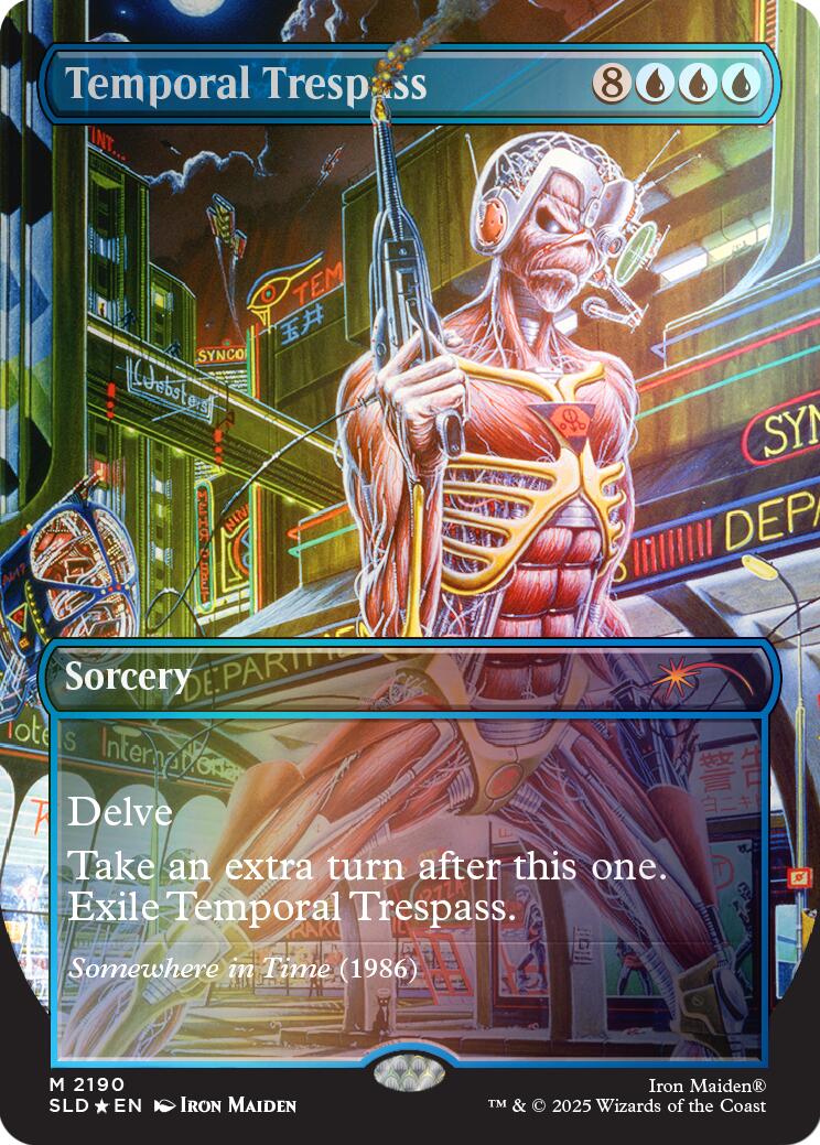 Temporal Trespass (Rainbow Foil) [Secret Lair Drop Series] | Exor Games New Glasgow