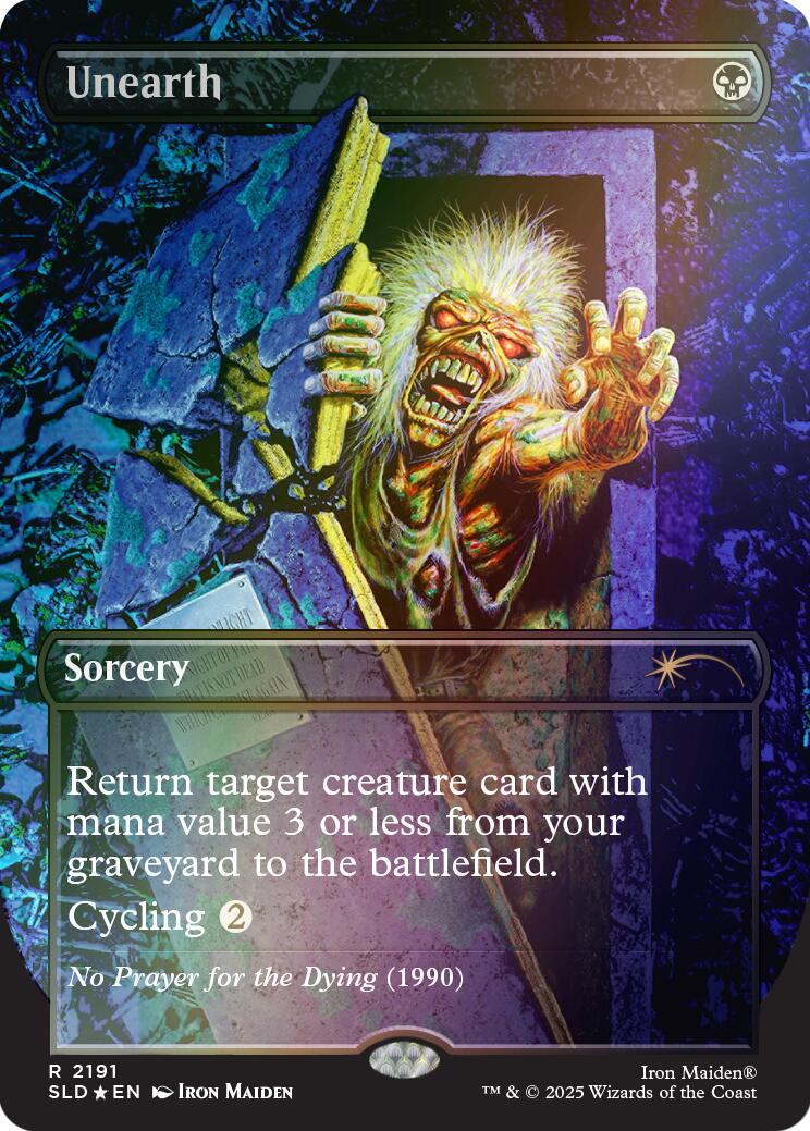 Unearth (Rainbow Foil) [Secret Lair Drop Series] | Exor Games New Glasgow