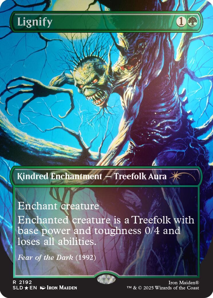 Lignify (2192) (Rainbow Foil) [Secret Lair Drop Series] | Exor Games New Glasgow