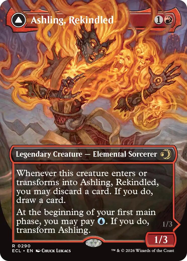 Ashling, Rekindled (Borderless) [Lorwyn Eclipsed] | Exor Games New Glasgow
