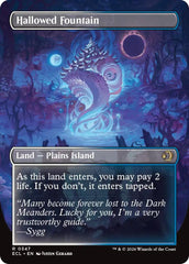Hallowed Fountain (Borderless) [Lorwyn Eclipsed] | Exor Games New Glasgow