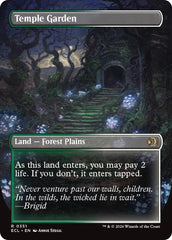 Temple Garden (Borderless) [Lorwyn Eclipsed] | Exor Games New Glasgow