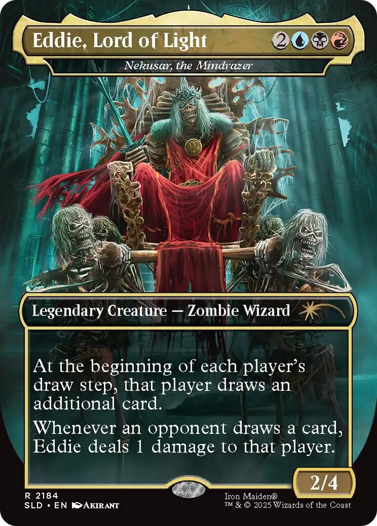 Eddie, Lord of Light - Nekusar, the Mindrazer [Secret Lair Drop Series] | Exor Games New Glasgow