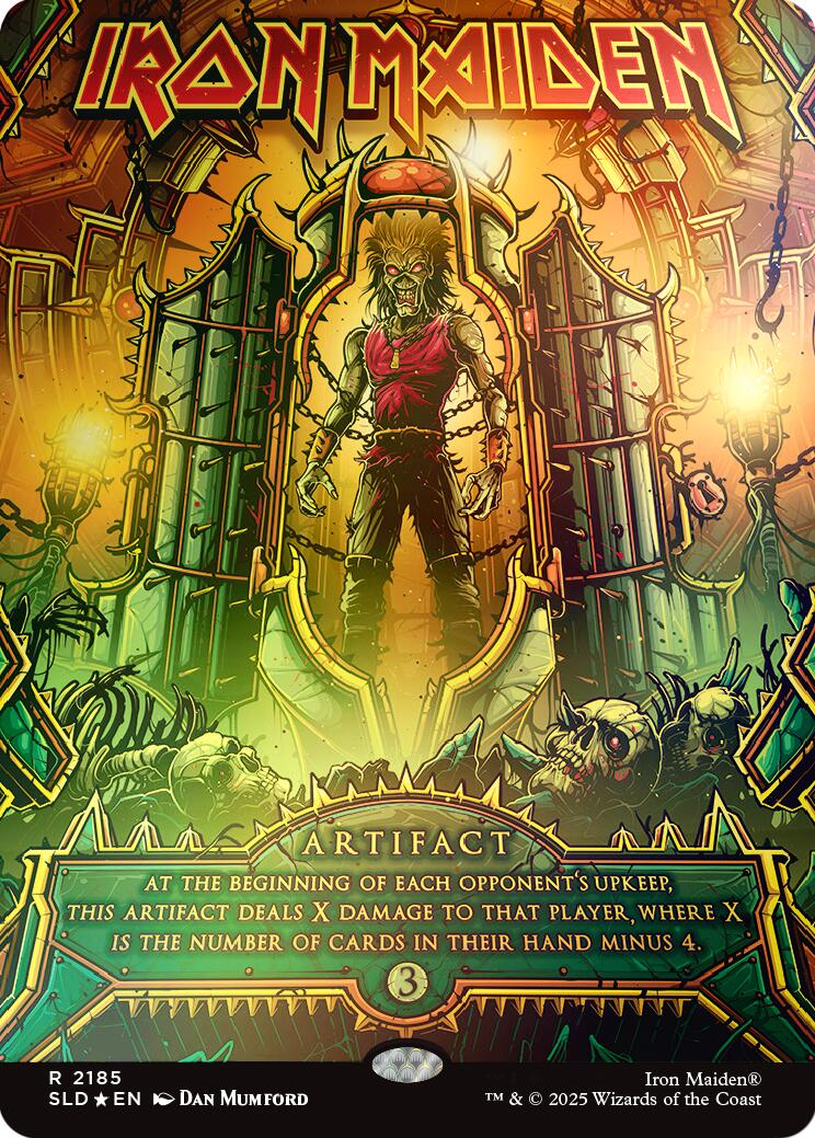 Iron Maiden (Rainbow Foil) [Secret Lair Drop Series] | Exor Games New Glasgow