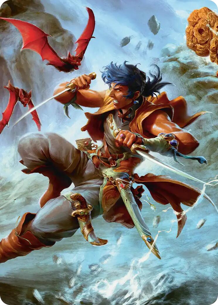 The Destined Thief Scene Art Card [FINAL FANTASY Art Series] | Exor Games New Glasgow