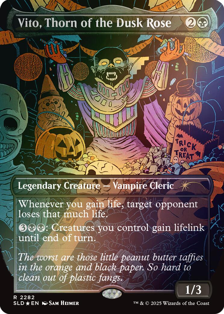 Vito, Thorn of the Dusk Rose (Rainbow Foil) [Secret Lair Drop Series] | Exor Games New Glasgow