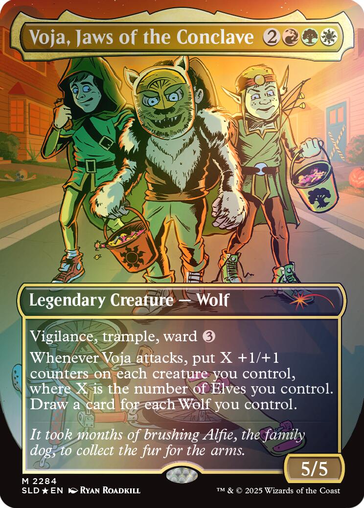 Voja, Jaws of the Conclave (Rainbow Foil) [Secret Lair Drop Series] | Exor Games New Glasgow
