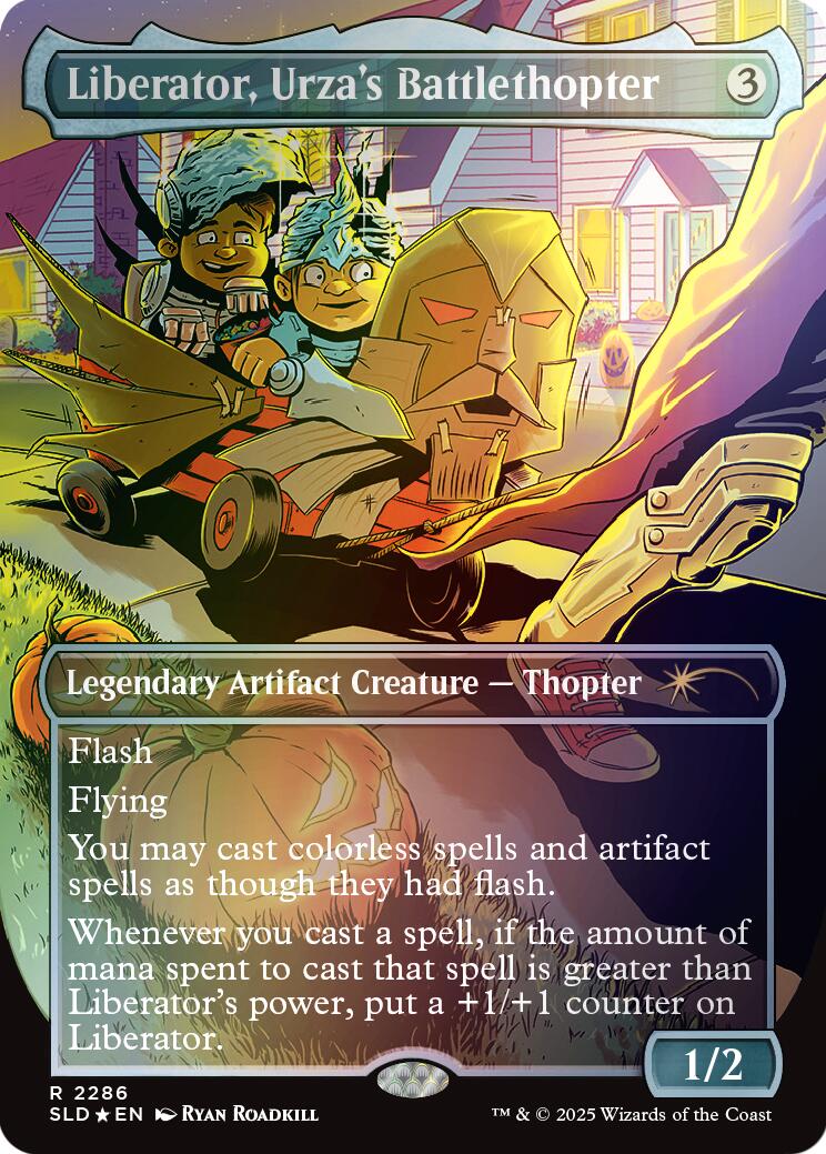 Liberator, Urza's Battlethopter (Rainbow Foil) [Secret Lair Drop Series] | Exor Games New Glasgow