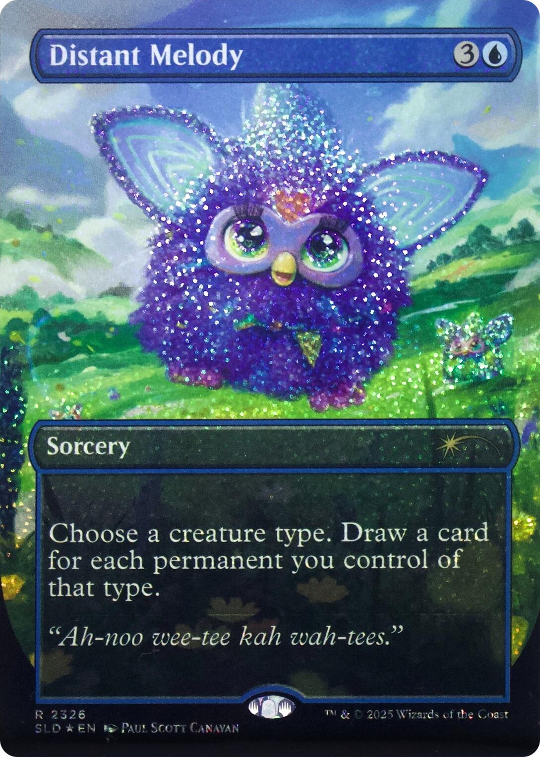 Distant Melody (2311) (Confetti Foil) [Secret Lair Drop Series] | Exor Games New Glasgow