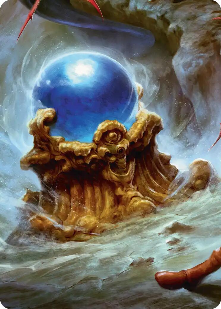 Chaos Shrine's Black Crystal Scene Art Card [FINAL FANTASY Art Series] | Exor Games New Glasgow
