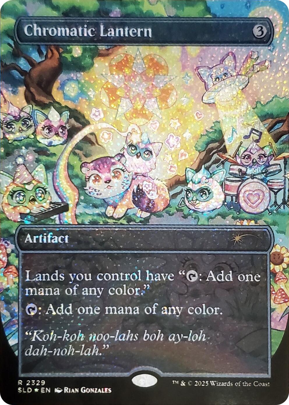 Chromatic Lantern (2329) (Confetti Foil) [Secret Lair Drop Series] | Exor Games New Glasgow