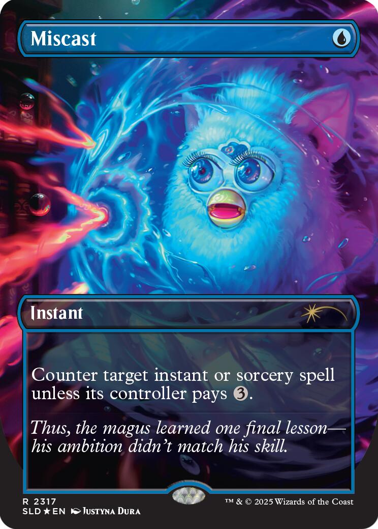 Miscast (Rainbow Foil) [Secret Lair Drop Series] | Exor Games New Glasgow