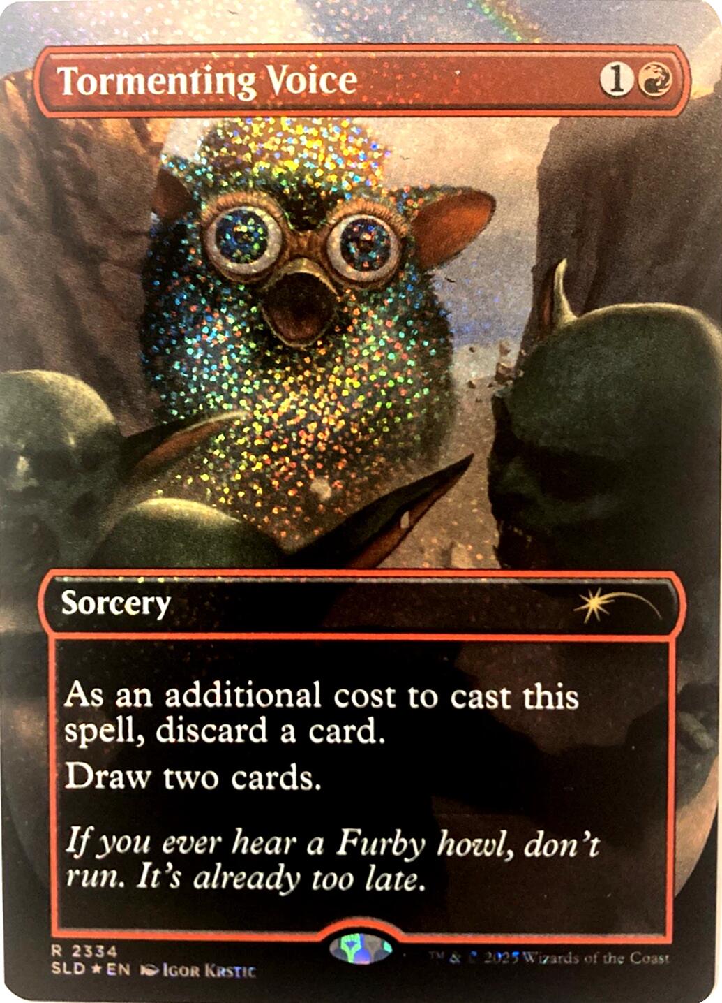 Tormenting Voice (Confetti Foil) [Secret Lair Drop Series] | Exor Games New Glasgow
