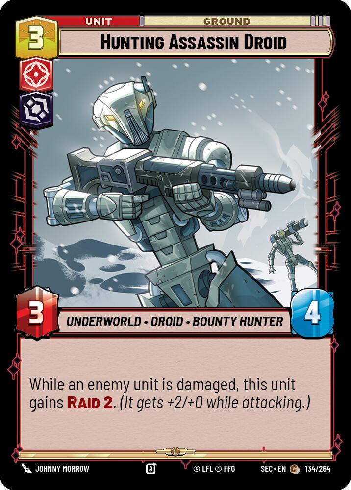 Hunting Assassin Droid (134/264) (134/264) [Secrets of Power] | Exor Games New Glasgow