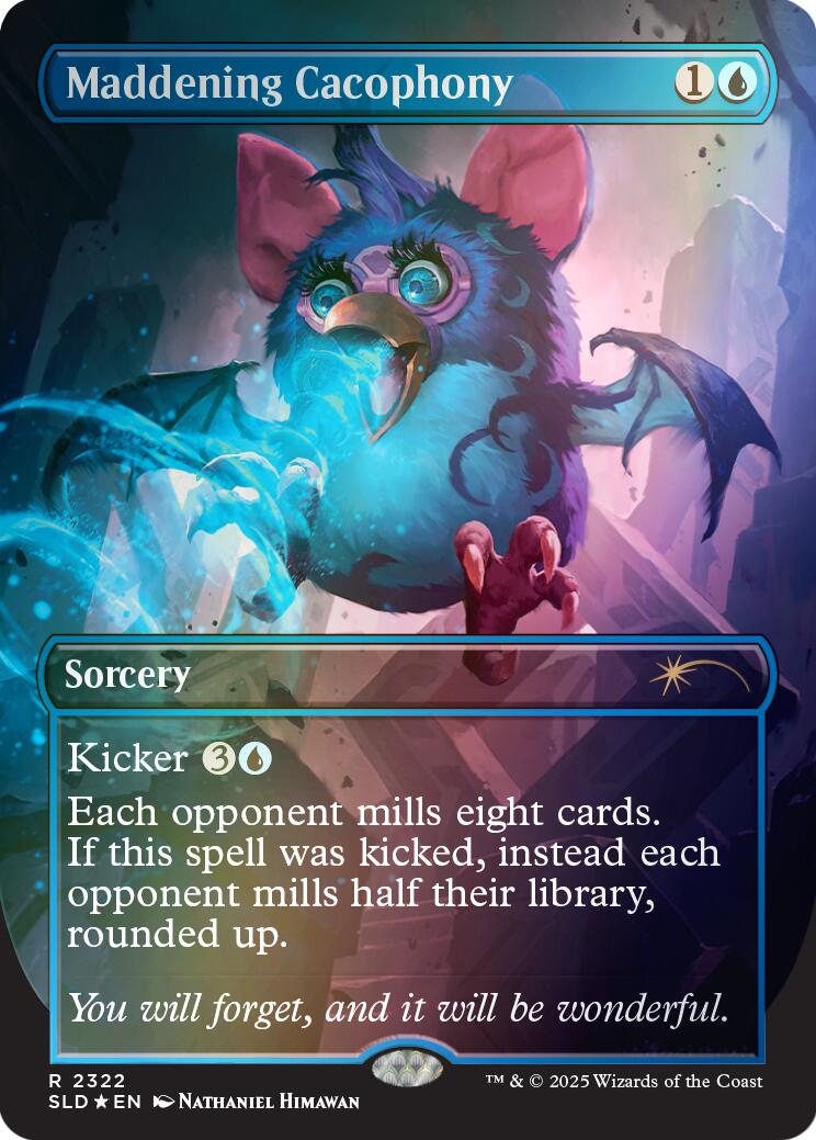 Maddening Cacophony (Rainbow Foil) [Secret Lair Drop Series] | Exor Games New Glasgow