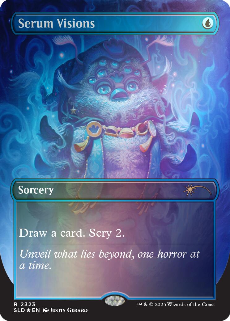 Serum Visions (2323) (Rainbow Foil) [Secret Lair Drop Series] | Exor Games New Glasgow