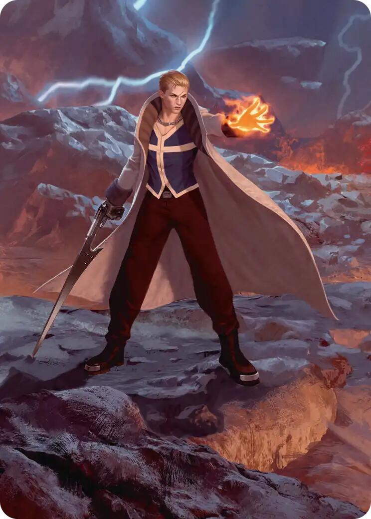 Seifer, Balamb Rival Scene Art Card [FINAL FANTASY Art Series] | Exor Games New Glasgow