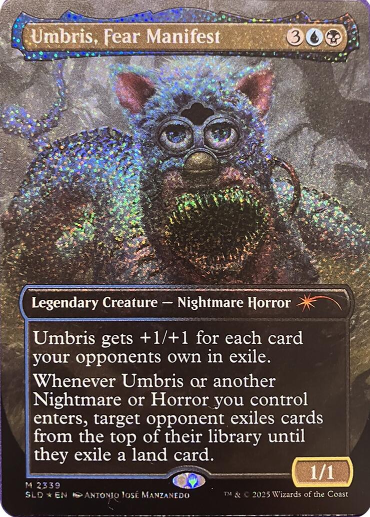 Umbris, Fear Manifest (Confetti Foil) [Secret Lair Drop Series] | Exor Games New Glasgow