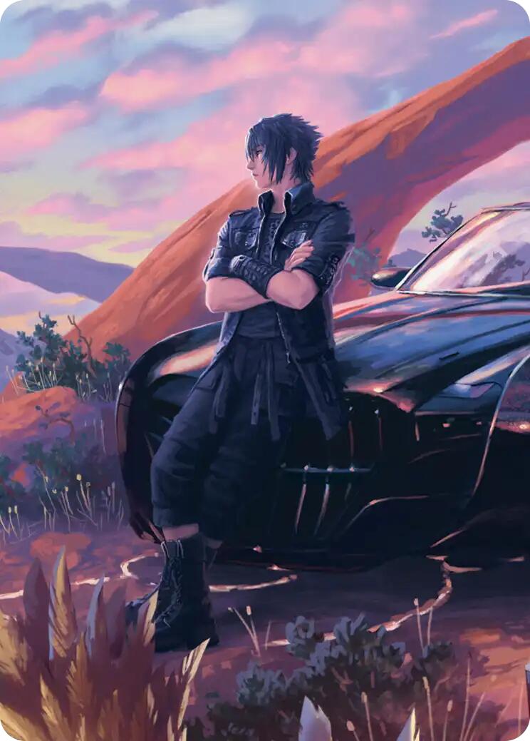 Noctis, Heir Apparent Scene Art Card [FINAL FANTASY Art Series] | Exor Games New Glasgow