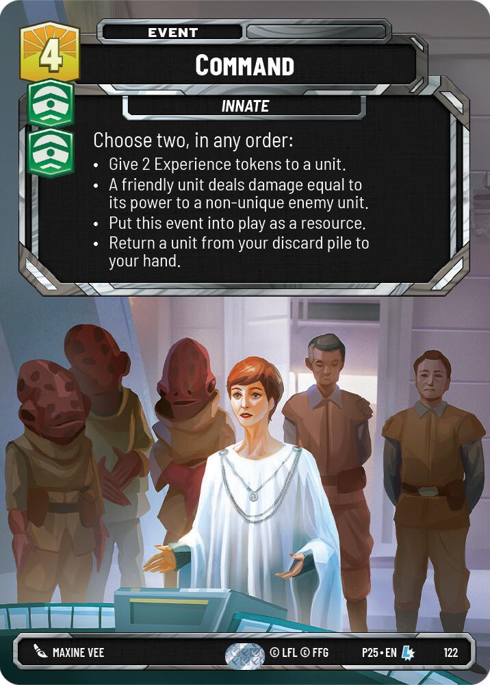 Command (122) (122) [Sector and Regional Promos: Season 1] | Exor Games New Glasgow