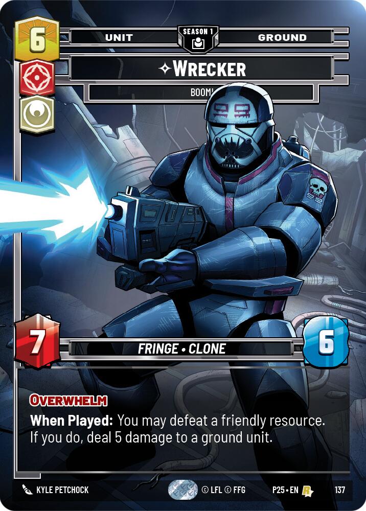 Wrecker - Boom! (137) (137) [Sector and Regional Promos: Season 1] | Exor Games New Glasgow