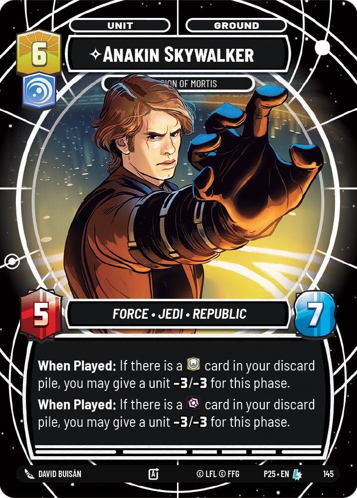 Anakin Skywalker - Champion of Mortis (145) (145) [Sector and Regional Promos: Season 1] | Exor Games New Glasgow