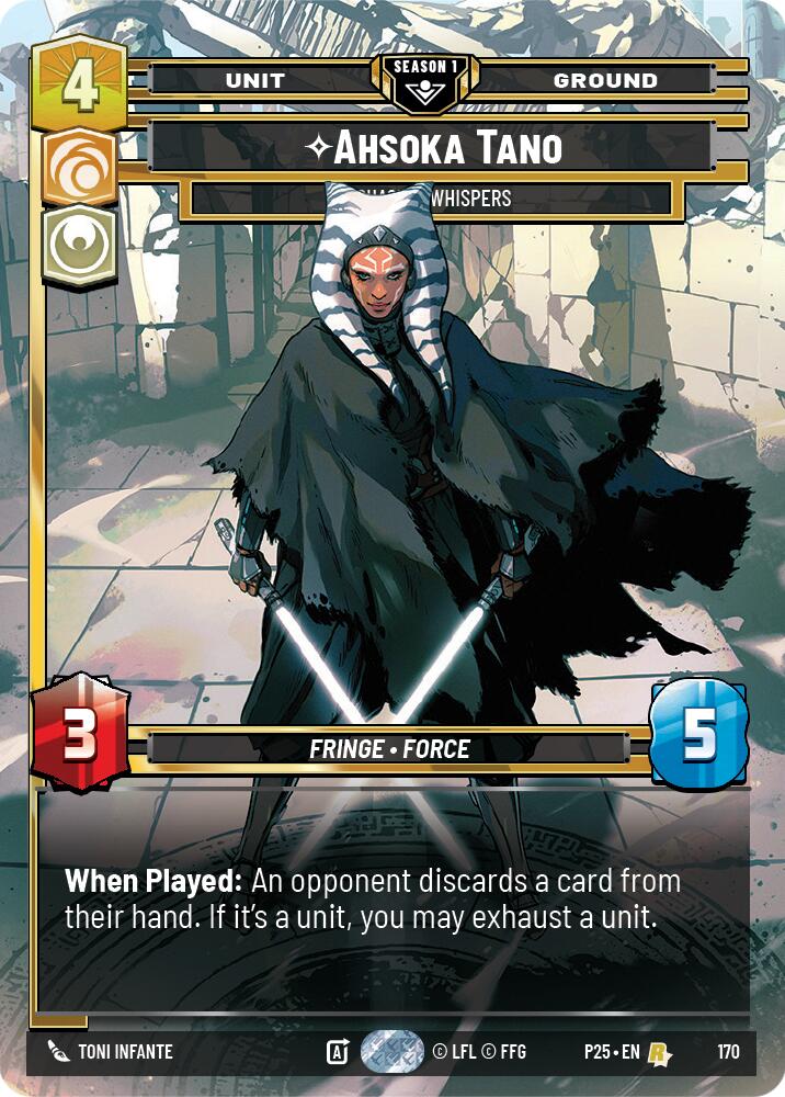 Ahsoka Tano - Chasing Whispers (170) (170) [Sector and Regional Promos: Season 1] | Exor Games New Glasgow