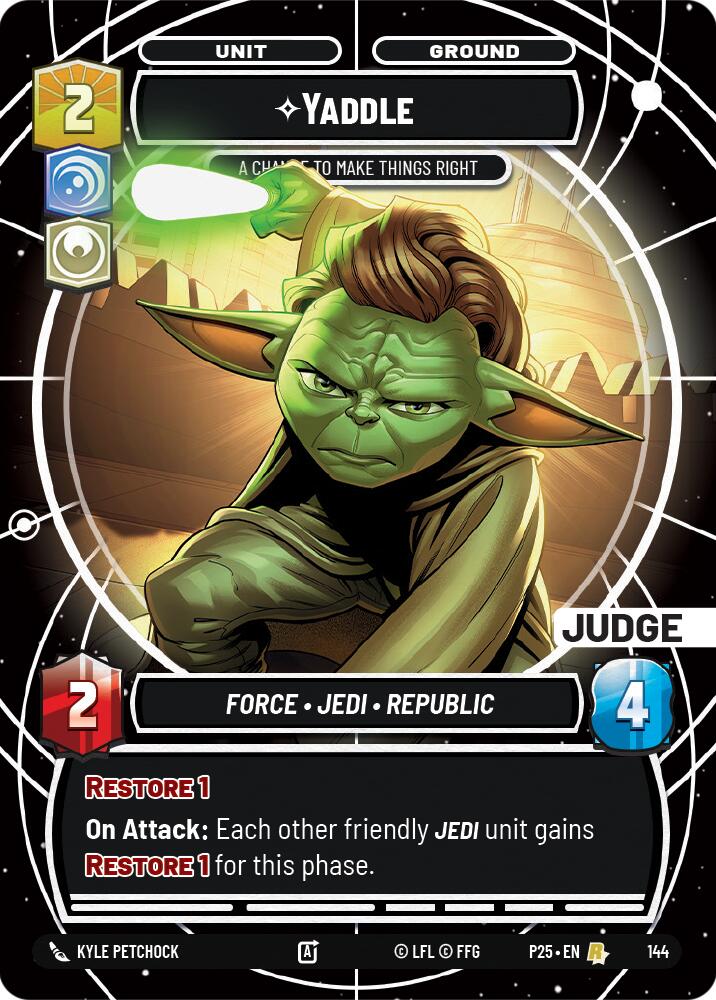Yaddle - A Chance To Make Things Right (144) (144) [Judge Promos] | Exor Games New Glasgow