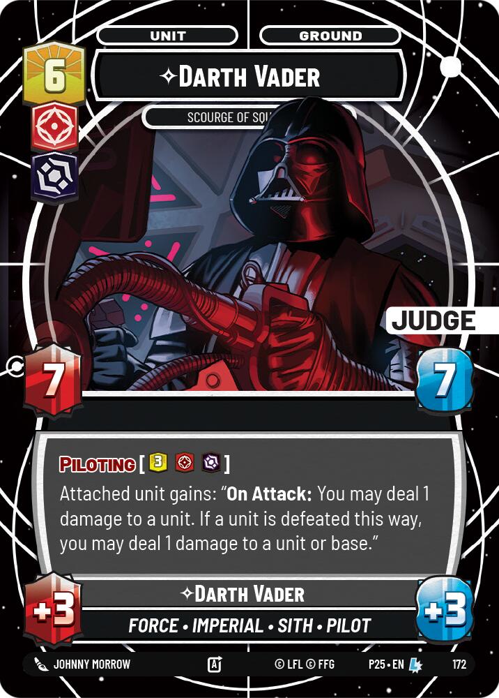 Darth Vader - Scourge of Squadrons (172) (172) [Judge Promos] | Exor Games New Glasgow