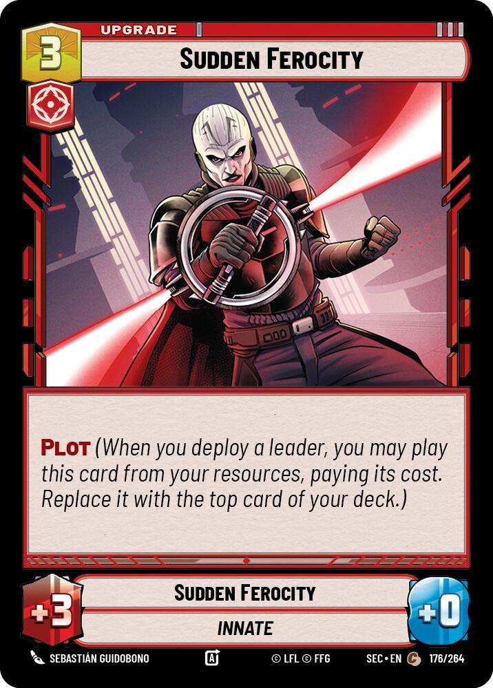 Sudden Ferocity (176/264) (176/264) [Secrets of Power] | Exor Games New Glasgow