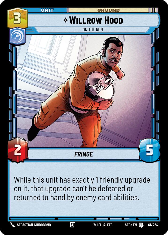 Willrow Hood - On the Run (61/264) (61/264) [Secrets of Power] | Exor Games New Glasgow