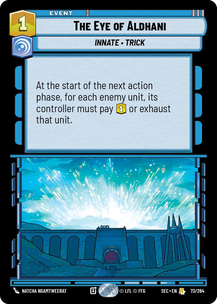 The Eye of Aldhani (73/264) (73/264) [Secrets of Power] | Exor Games New Glasgow