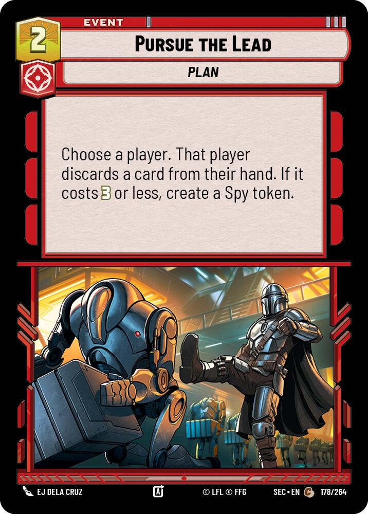 Pursue the Lead (178/264) (178/264) [Secrets of Power] | Exor Games New Glasgow