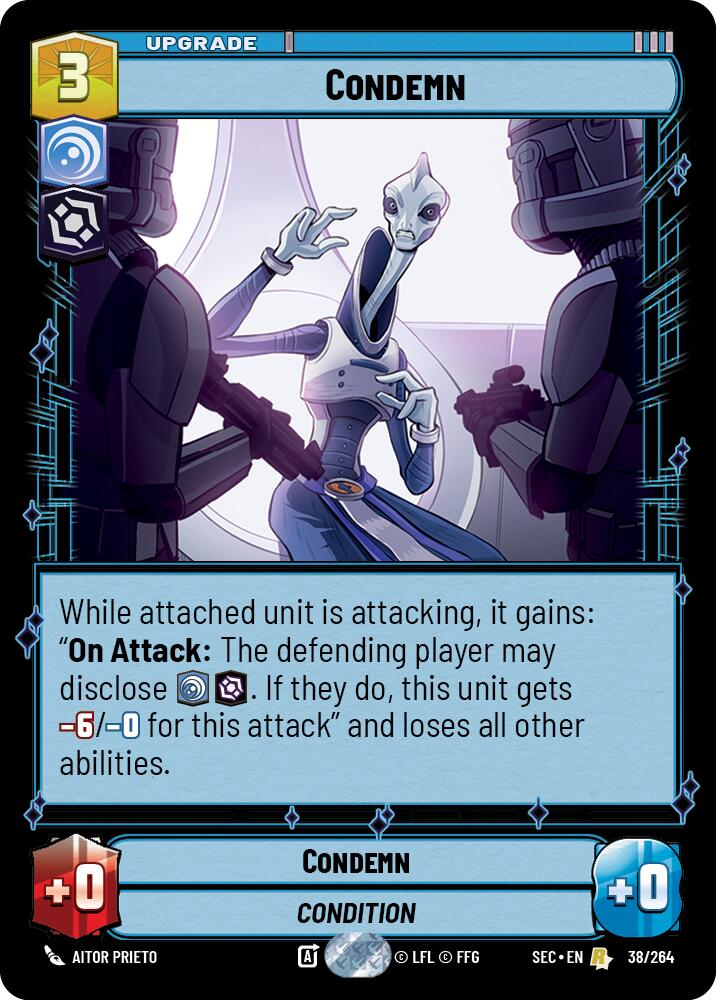 Condemn (38/264) (38/264) [Secrets of Power] | Exor Games New Glasgow
