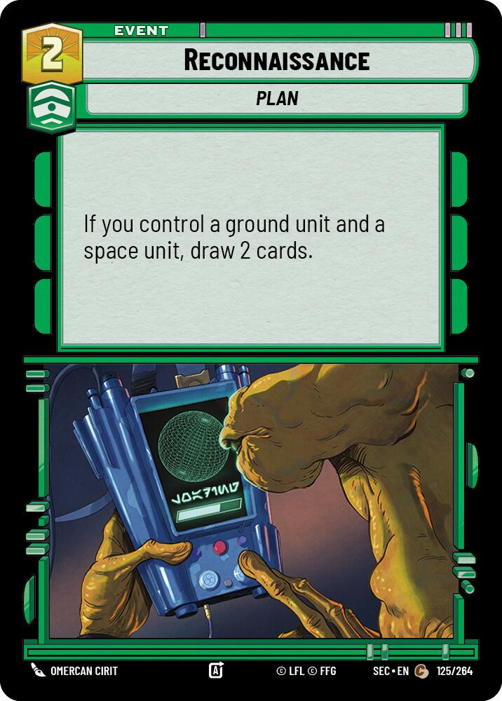 Reconnaissance (125/264) (125/264) [Secrets of Power] | Exor Games New Glasgow
