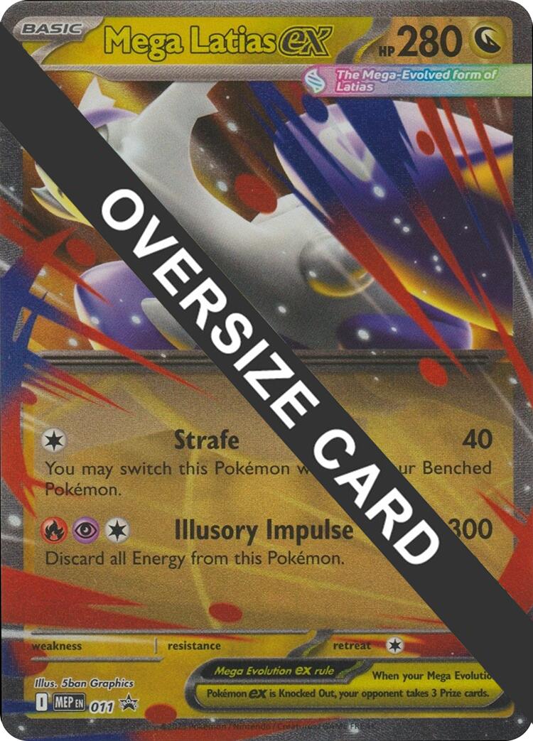 Mega Latias ex (011) (Jumbo Card) [Mega Evolutions Promo] | Exor Games New Glasgow
