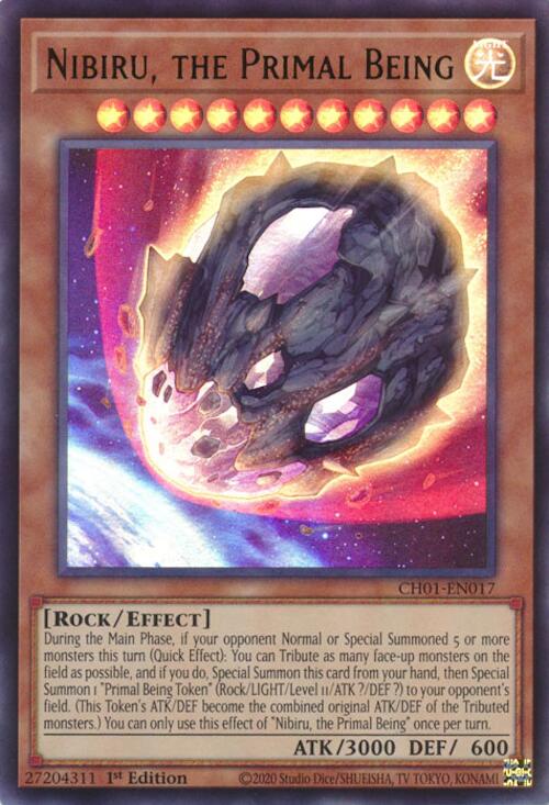 Nibiru, the Primal Being [CH01-EN017] Ultra Rare | Exor Games New Glasgow