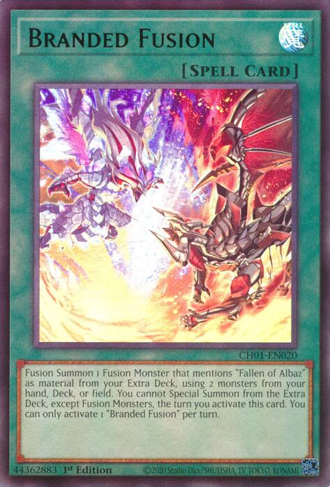 Branded Fusion [CH01-EN020] Ultra Rare | Exor Games New Glasgow