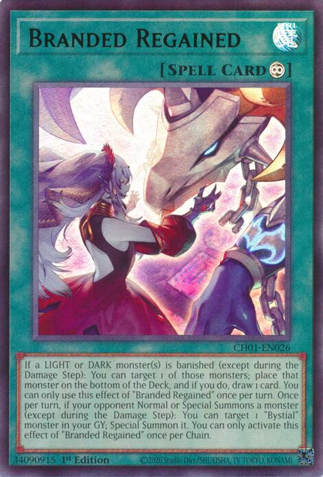 Branded Regained [CH01-EN026] Ultra Rare | Exor Games New Glasgow