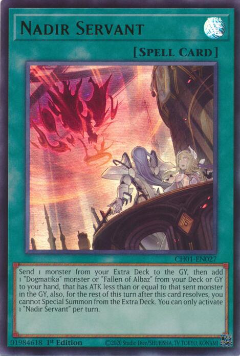 Nadir Servant [CH01-EN027] Ultra Rare | Exor Games New Glasgow