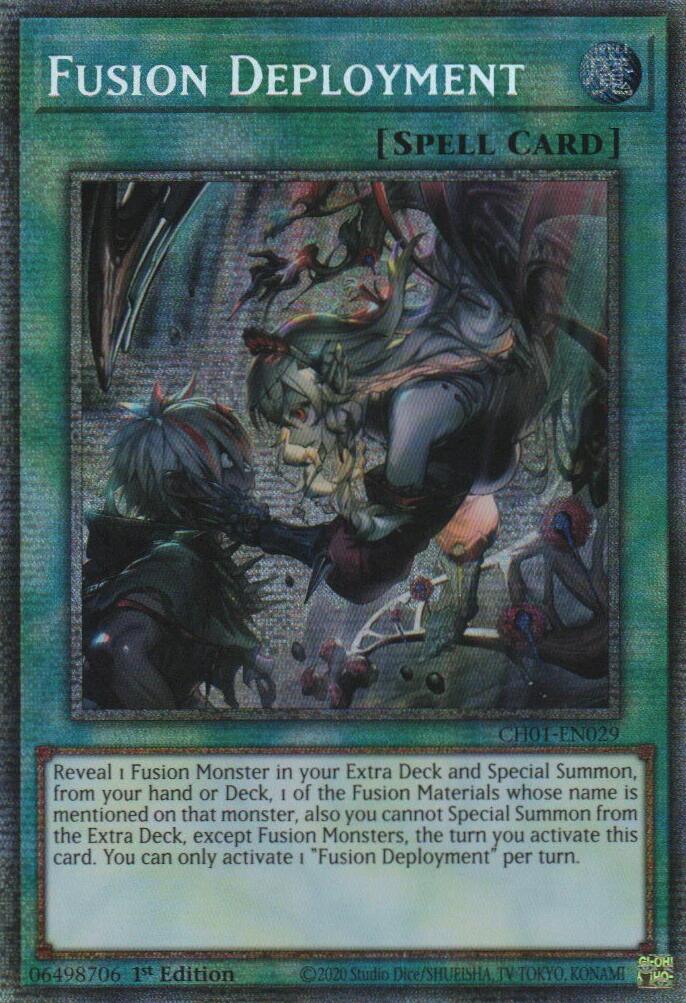 Fusion Deployment (Starlight Rare) [CH01-EN029] Starlight Rare | Exor Games New Glasgow
