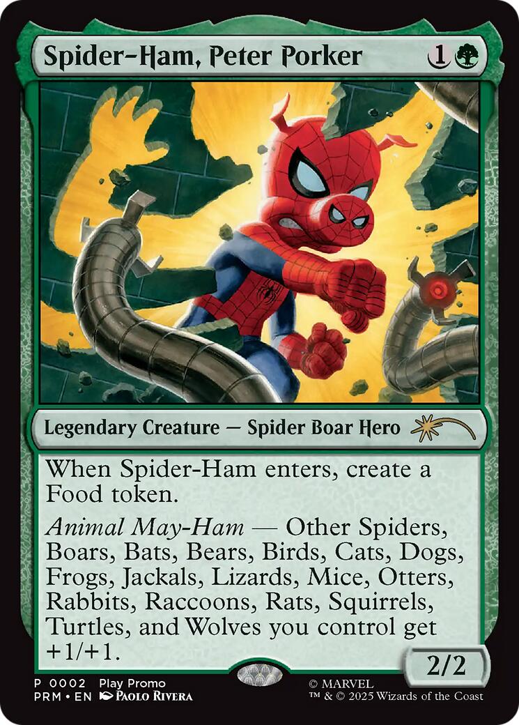 Spider-Ham, Peter-Porker [Wizards Play Network 2025] | Exor Games New Glasgow