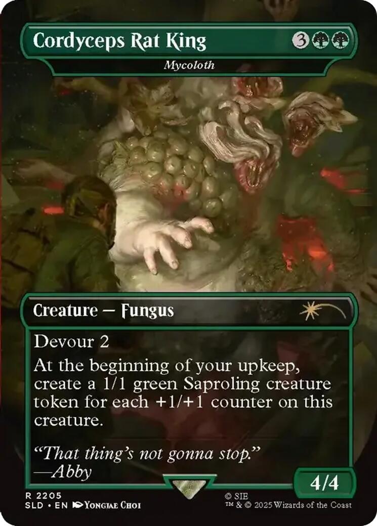 Cordyceps Rat King - Mycoloth [Secret Lair Drop Series] | Exor Games New Glasgow